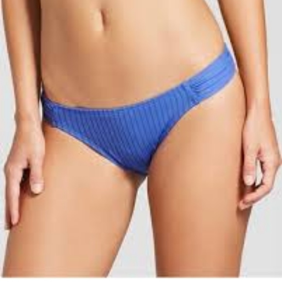 XHILARATION Bikini Bottom Women's Size Rib Cheeky - Picture 1 of 4